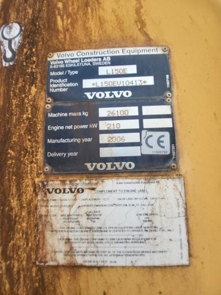 Chargeuse sur pneus Volvo L 150 E: photos 10