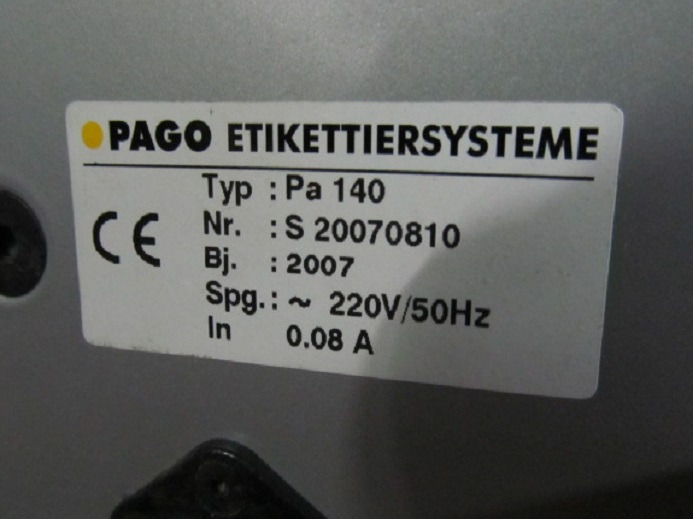AUTO.ETIKETTENSPENDER PAGO 140 - Machine d'impression: photos 4 AUTO.ETIKETTENSPENDER PAGO 140 - Machine d'impression: photos 4