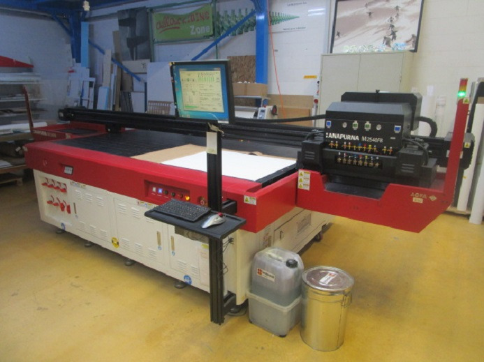 FLACHBETT-UV-GROSSFORMATDRUCKER AGFA ANAPURNA M2540 FB - Machine d'impression numérique: photos 1 FLACHBETT-UV-GROSSFORMATDRUCKER AGFA ANAPURNA M2540 FB - Machine d'impression numérique: photos 1