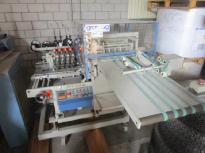 HEFT- UND FALZEINHEIT MIT FRONTSCHNITT MKW SFT 350 - Machine d'impression: photos 1 HEFT- UND FALZEINHEIT MIT FRONTSCHNITT MKW SFT 350 - Machine d'impression: photos 1