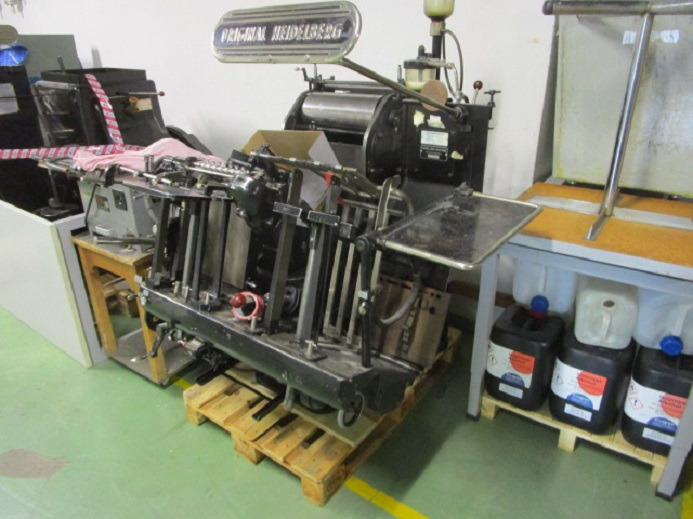HEIDELBERG TIEGEL A4 - Presse offset: photos 1 HEIDELBERG TIEGEL A4 - Presse offset: photos 1