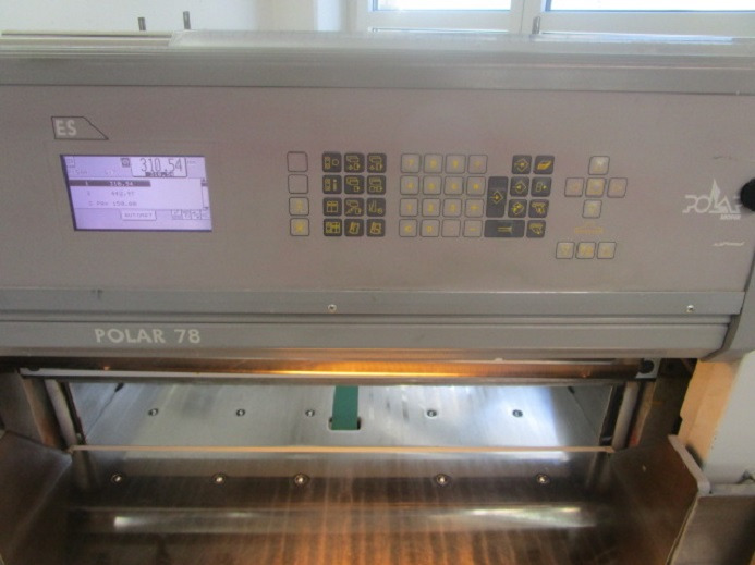 POLAR 78 ES - Massicot: photos 4 POLAR 78 ES - Massicot: photos 4
