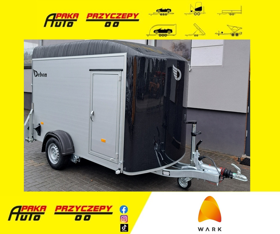 PRZYCZEPA CARGO 300 AL+D, DMC 1300 KG, dł. 300 cm x szer. 155 cm x wys. 190 cm / CARGO Trailer 300 AL+D, DMC 1300 KG, length 300 cm x width 155 cm x height 190 cm - Remorque fourgon: photos 1 PRZYCZEPA CARGO 300 AL+D, DMC 1300 KG, dł. 300 cm x szer. 155 cm x wys. 190 cm / CARGO Trailer 300 AL+D, DMC 1300 KG, length 300 cm x width 155 cm x height 190 cm - Remorque fourgon: photos 1