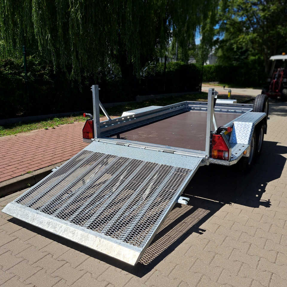 Remorque porte engin neuf PRZYCZEPA LAWETA DO MINIKOPARKI POD KOPARKĘ Z RAMPĄ 2700KG / MINI EXCAVATOR TRANSPORTER TRAILER WITH RAMPS 2700KG: photos 7