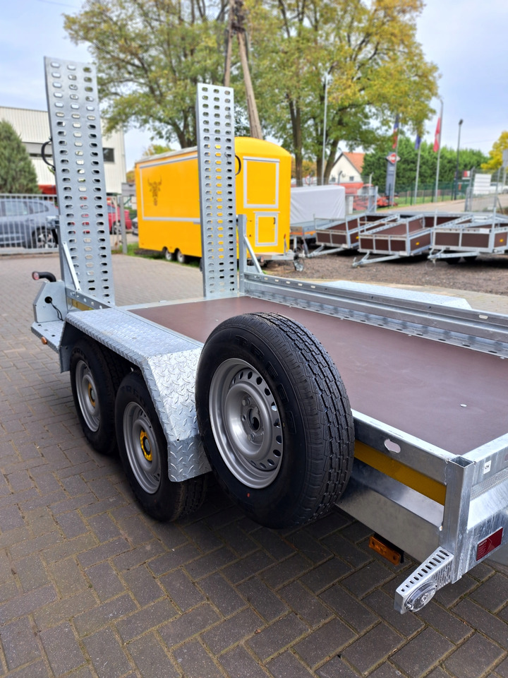 PRZYCZEPA LAWETA DO MINIKOPARKI Z NAJAZDAMI STALOWYMI, DMC 2700 KG / MINI EXCAVATOR TRANSPORTER TRAILER WITH STEEL RAMPS, DMC 2700 KG - Remorque porte engin: photos 2 PRZYCZEPA LAWETA DO MINIKOPARKI Z NAJAZDAMI STALOWYMI, DMC 2700 KG / MINI EXCAVATOR TRANSPORTER TRAILER WITH STEEL RAMPS, DMC 2700 KG - Remorque porte engin: photos 2
