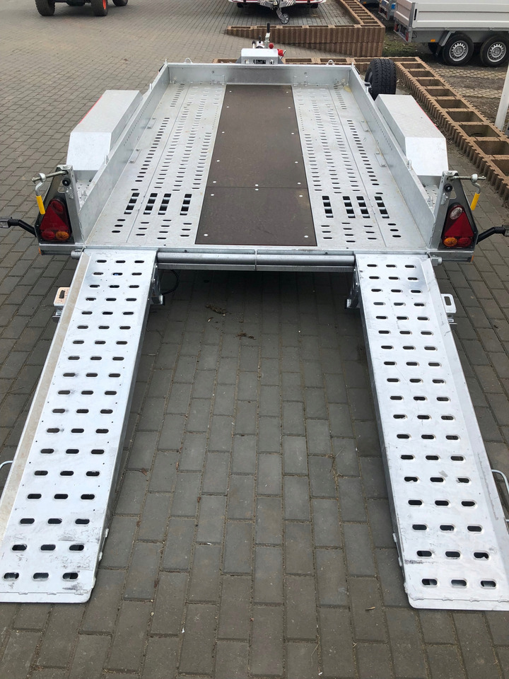 PRZYCZEPA LAWETA KOPARKI MINIKOPARKI 370x170 CM, 3500 KG / EXCAVATOR MINI EXCAVATOR TRANSPORTER TRAILER 370x170 CM, DMC 3500 KG - Remorque porte engin: photos 5 PRZYCZEPA LAWETA KOPARKI MINIKOPARKI 370x170 CM, 3500 KG / EXCAVATOR MINI EXCAVATOR TRANSPORTER TRAILER 370x170 CM, DMC 3500 KG - Remorque porte engin: photos 5