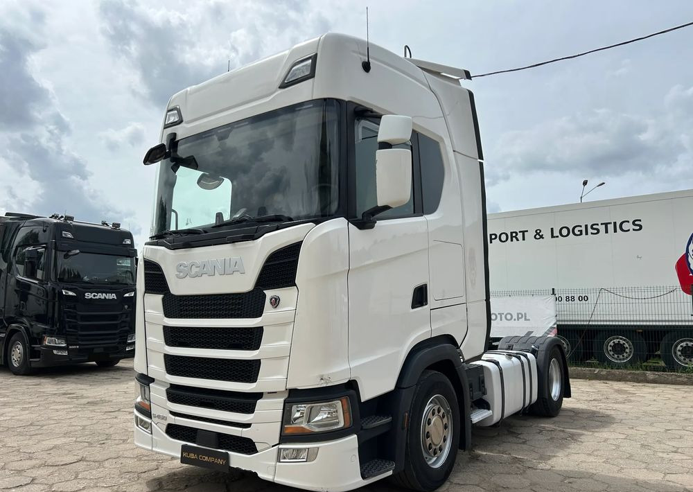 Scania S450 RETARDER / SALON PL / NOWE OPONY / WAGA / 2018 ROK !! - Tracteur routier: photos 1 Scania S450 RETARDER / SALON PL / NOWE OPONY / WAGA / 2018 ROK !! - Tracteur routier: photos 1