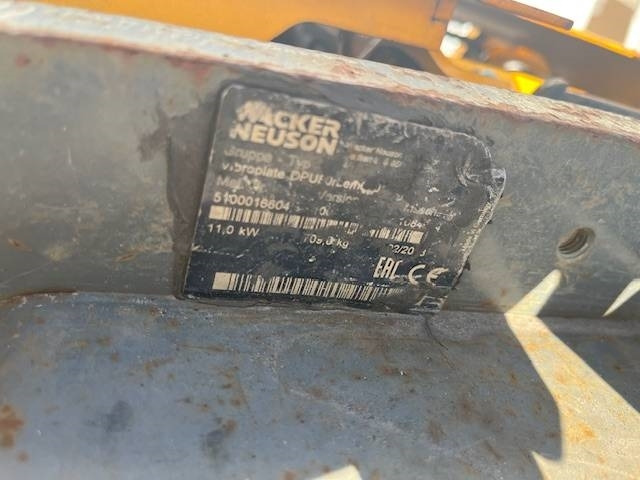 Wacker Neuson DPU 80 - Plaque vibrante: photos 4 Wacker Neuson DPU 80 - Plaque vibrante: photos 4