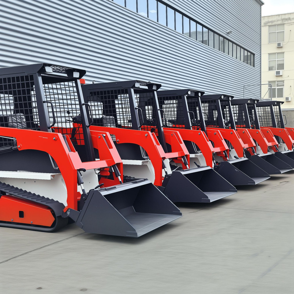 LEZUM LA670 Mini Small Skid Steer Loader Compact Track Diesel Mini Skid Steer Loader For Sale With Small Mini Skid Steer Attachments 4 In 1 Bucket - Mini chargeuse: photos 1 LEZUM LA670 Mini Small Skid Steer Loader Compact Track Diesel Mini Skid Steer Loader For Sale With Small Mini Skid Steer Attachments 4 In 1 Bucket - Mini chargeuse: photos 1