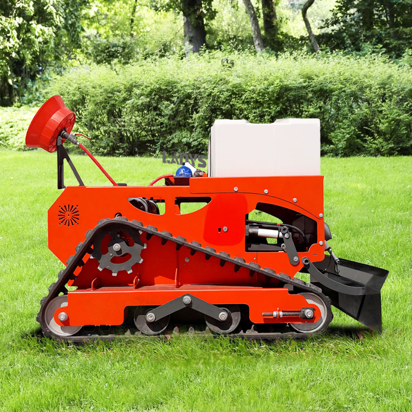 LEZUM LD1000 Electric Remote Control Multi-Function Lawn Mower All-Terrain Agricultural Sprayers Pesticide Spraying Mower Gas Gasoline Track Crawler Lawn Mower - Faucheuse: photos 3 LEZUM LD1000 Electric Remote Control Multi-Function Lawn Mower All-Terrain Agricultural Sprayers Pesticide Spraying Mower Gas Gasoline Track Crawler Lawn Mower - Faucheuse: photos 3