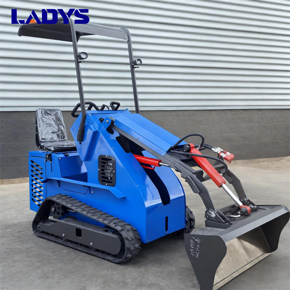 Free Shipping Mini Skid Steer Loader Compact Track Electric/Diesel Chinese Mini Skid Steer Loader For Sale With Mini Skid Steer Attachments 4 In 1 Bucket - Mini chargeuse: photos 5 Free Shipping Mini Skid Steer Loader Compact Track Electric/Diesel Chinese Mini Skid Steer Loader For Sale With Mini Skid Steer Attachments 4 In 1 Bucket - Mini chargeuse: photos 5