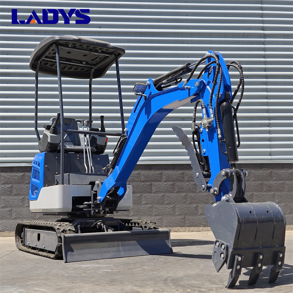 LADYS DY18Mini Excavator Digger Miniexcavadora EPA Kubota Engine Mini Excavator For Sale With Mini Excavator Attachment Set - Pelle sur chenille: photos 4 LADYS DY18Mini Excavator Digger Miniexcavadora EPA Kubota Engine Mini Excavator For Sale With Mini Excavator Attachment Set - Pelle sur chenille: photos 4