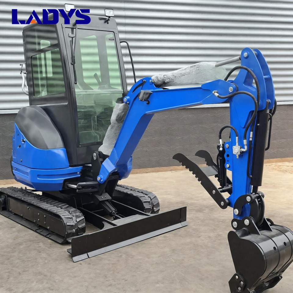 Pelle sur chenille LADYS DY18Mini Excavator Digger Miniexcavadora EPA Kubota Engine Mini Excavator For Sale With Mini Excavator Attachment Set: photos 6