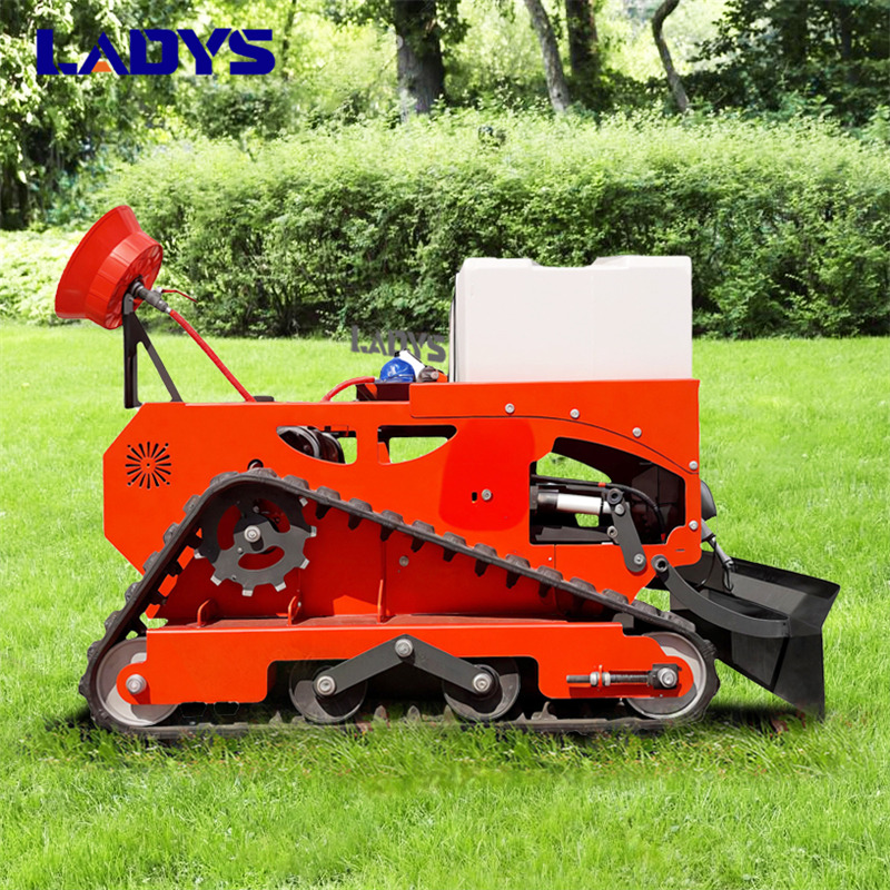 LADYS LD1000 Electric Remote Control Multi-Function Lawn Mower All-Terrain Agricultural Sprayers Pesticide Spraying Mower Gas Gasoline Track Crawler Lawn Mower - Motofaucheuse: photos 5 LADYS LD1000 Electric Remote Control Multi-Function Lawn Mower All-Terrain Agricultural Sprayers Pesticide Spraying Mower Gas Gasoline Track Crawler Lawn Mower - Motofaucheuse: photos 5