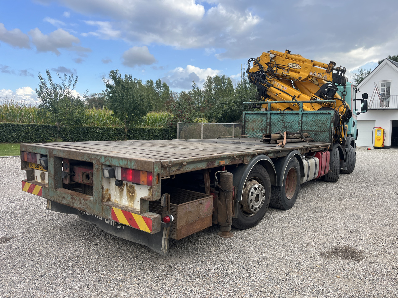 Scania G 124 - Camion grue: photos 4 Scania G 124 - Camion grue: photos 4