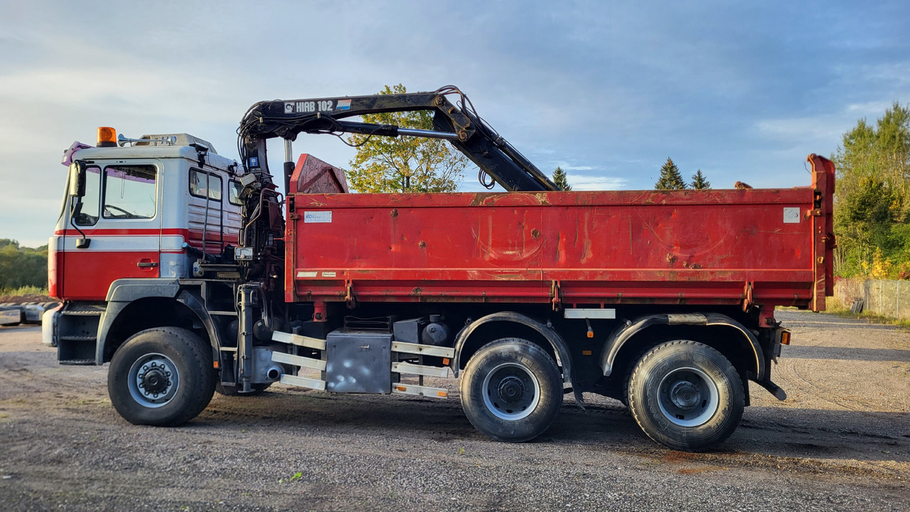 MAN 33.414 6X6 HIAB 102 33.414 - Camion benne: photos 5 MAN 33.414 6X6 HIAB 102 33.414 - Camion benne: photos 5