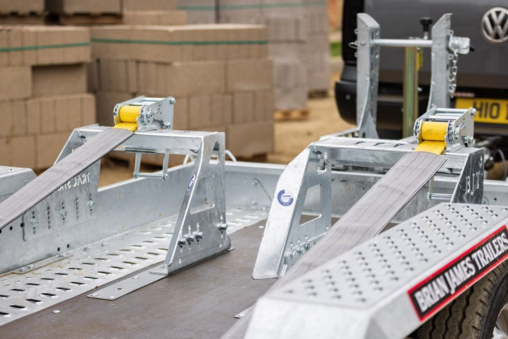 BRIAN JAMES TRAILERS Digger Plant - Remorque porte engin: photos 5 BRIAN JAMES TRAILERS Digger Plant - Remorque porte engin: photos 5