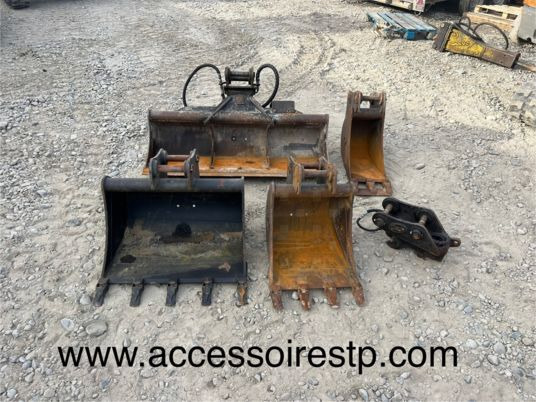 Attache rapide + godets geith - Godet pour pelle pour Engins de chantier: photos 1 Attache rapide + godets geith - Godet pour pelle pour Engins de chantier: photos 1