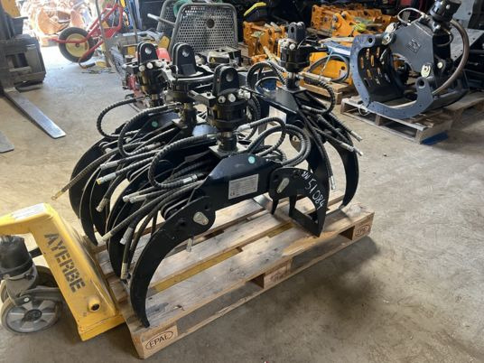 Grappin pour micro pelle de 0.8T à 1T7 - Grappin: photos 4 Grappin pour micro pelle de 0.8T à 1T7 - Grappin: photos 4