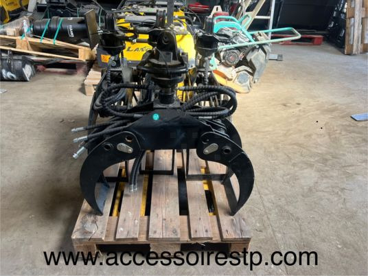 Grappin pour micro pelle de 0.8T à 1T7 - Grappin: photos 1 Grappin pour micro pelle de 0.8T à 1T7 - Grappin: photos 1