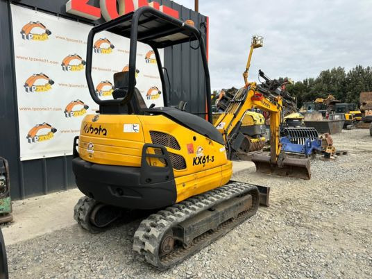 Kubota KX61-3 à 18500 € HT - Mini pelle: photos 3 Kubota KX61-3 à 18500 € HT - Mini pelle: photos 3