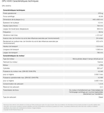 Wacker Neuson DPU4045 - Plaque vibrante: photos 5 Wacker Neuson DPU4045 - Plaque vibrante: photos 5