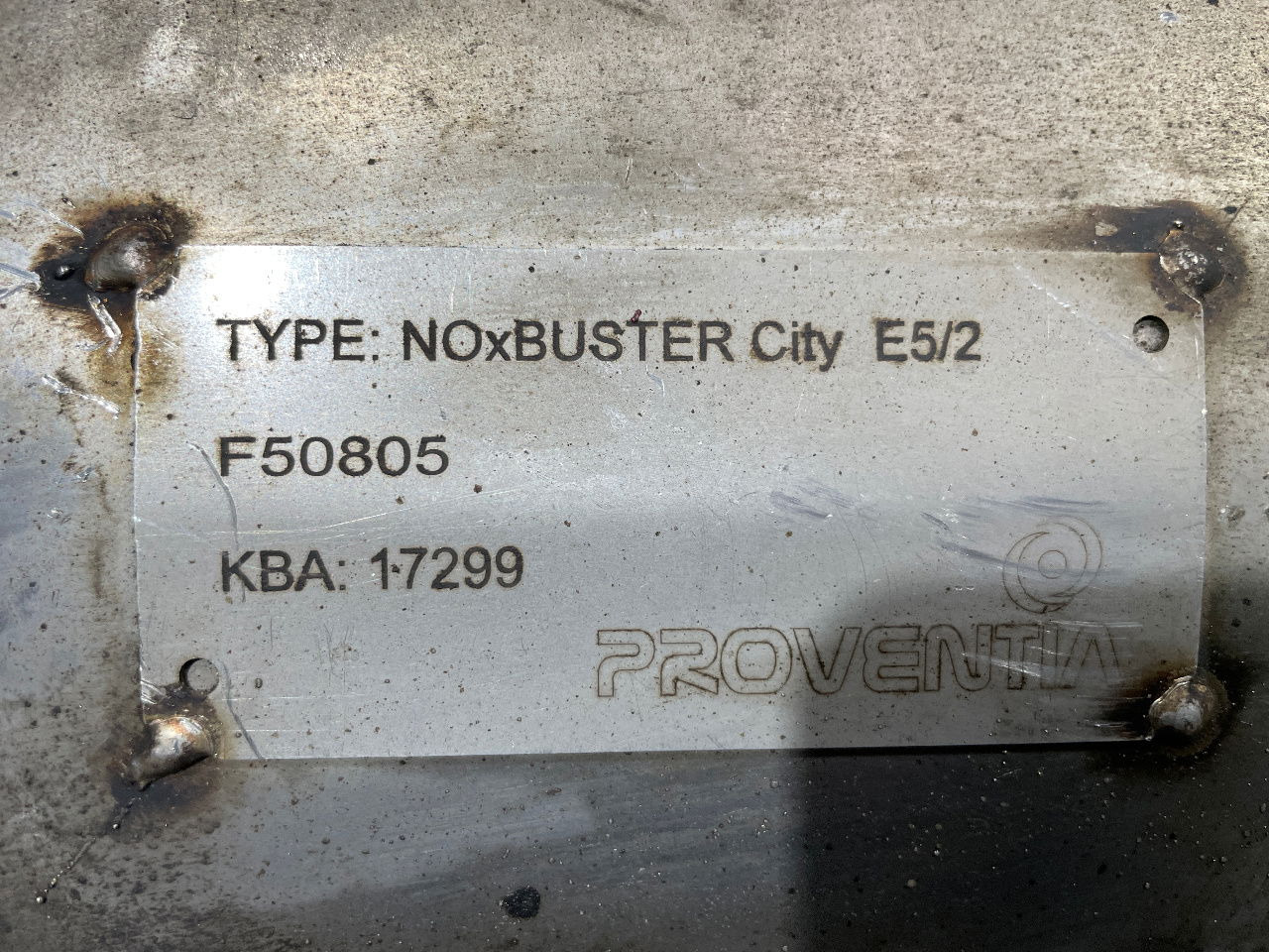 Mercedes-Benz Partikelfilter Mercedes Citaro Proventia Euro 6 SCR F50912 F50805 NoxBuster City E5/2 17299 - Système d'échappement pour Bus: photos 2 Mercedes-Benz Partikelfilter Mercedes Citaro Proventia Euro 6 SCR F50912 F50805 NoxBuster City E5/2 17299 - Système d'échappement pour Bus: photos 2