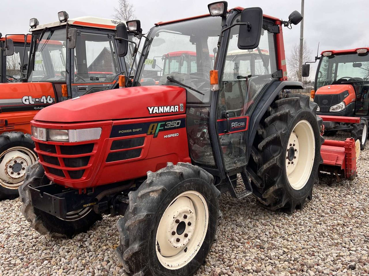 Yanmar AF350 Hi speed - Micro tracteur: photos 1 Yanmar AF350 Hi speed - Micro tracteur: photos 1