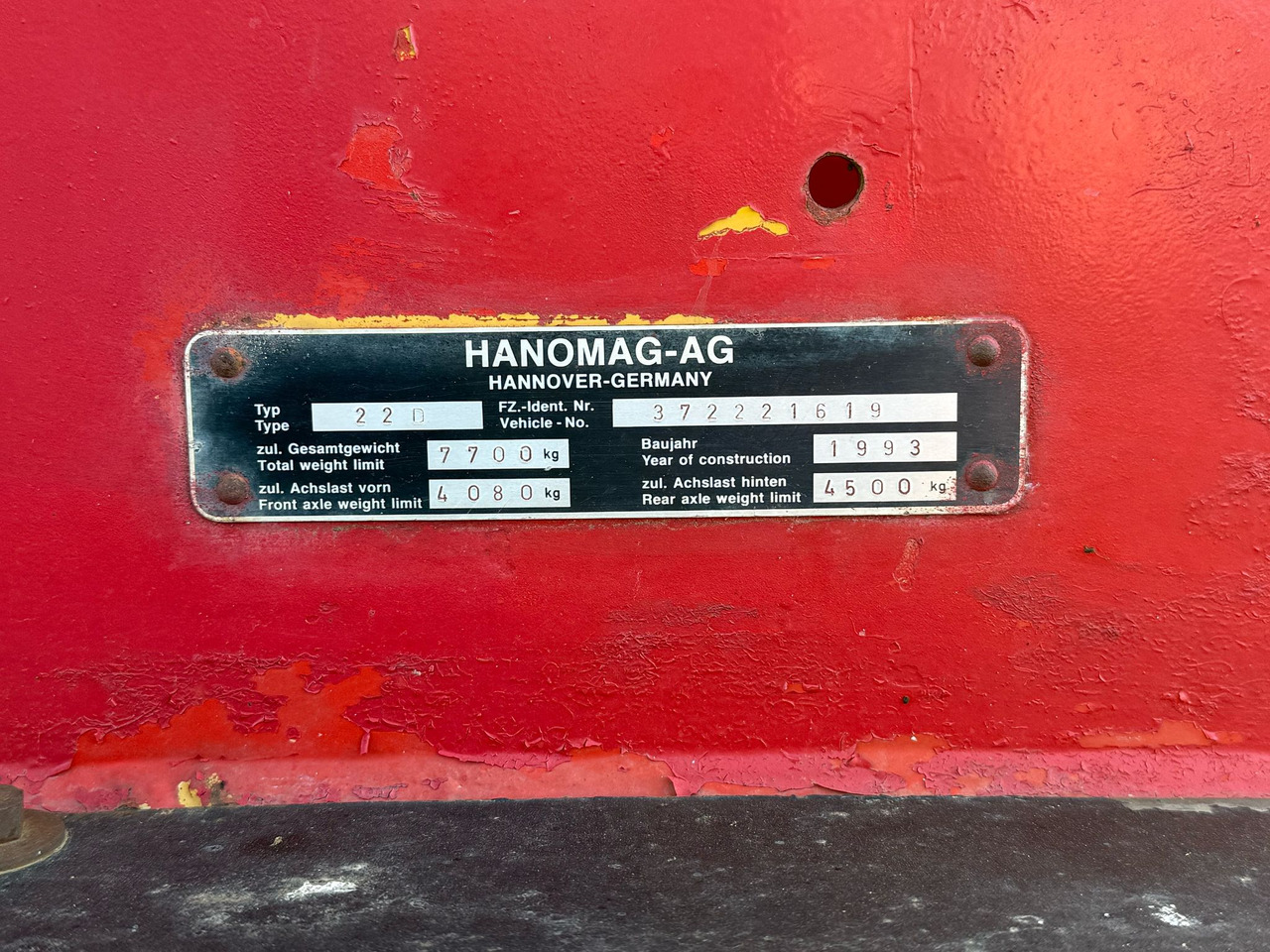 Chargeuse sur pneus HANOMAG 22 D Front Loader: photos 6