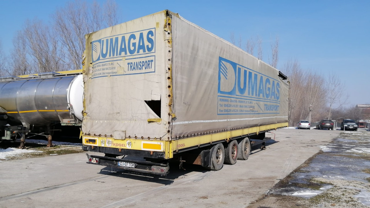 Kögel Tarpaulin with Shutters/Tarpaulin Mega - Semi-remorque rideaux coulissants: photos 2 Kögel Tarpaulin with Shutters/Tarpaulin Mega - Semi-remorque rideaux coulissants: photos 2