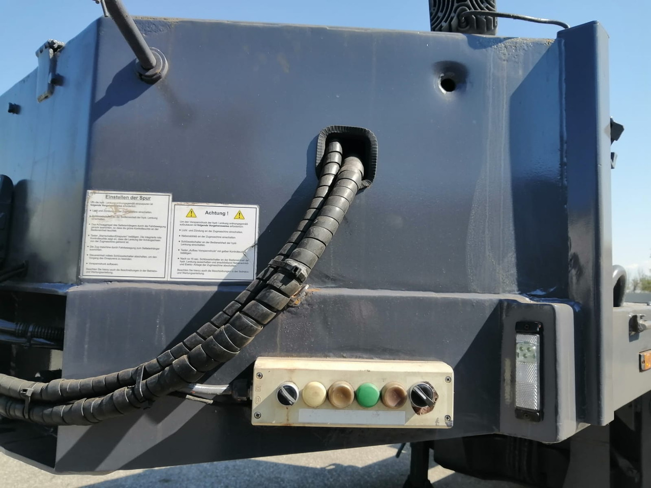 Semi-remorque surbaissé Langendorf Trailer-Tiefbett, 4 Axe, 59 to, extension, TOP !!!: photos 8