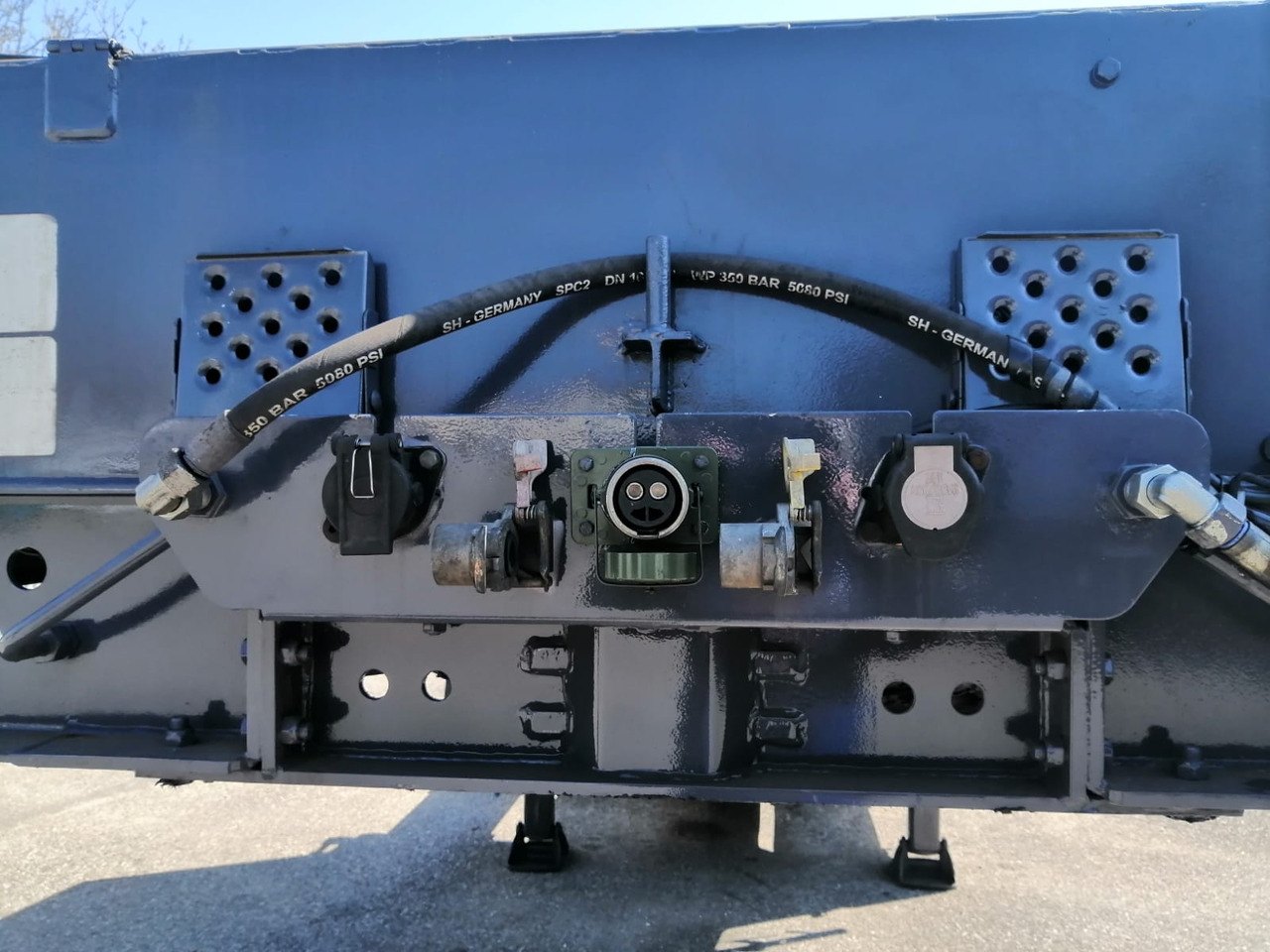 Semi-remorque surbaissé Langendorf Trailer-Tiefbett, 4 Axe, 59 to, extension, TOP !!!: photos 7