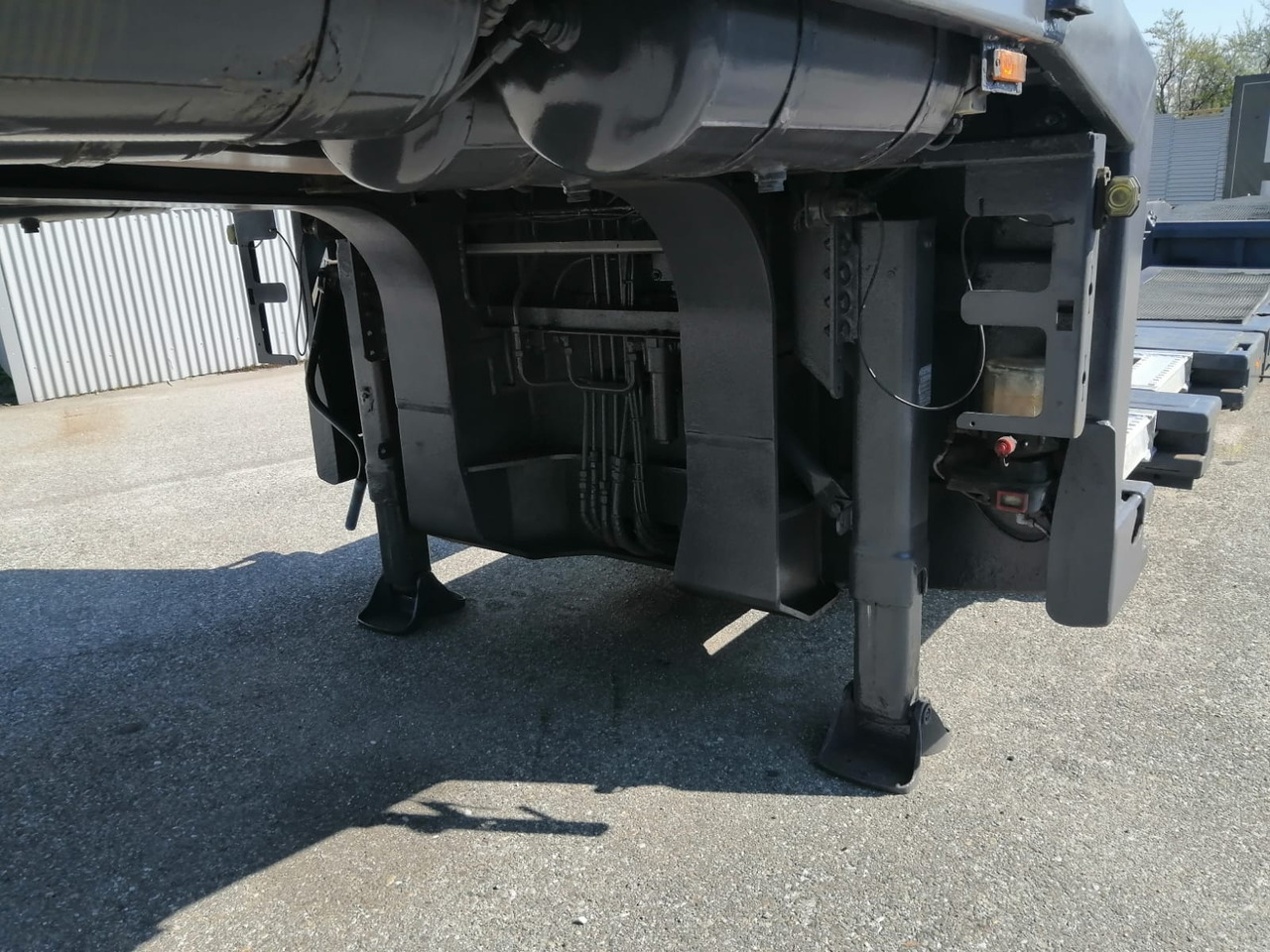 Semi-remorque surbaissé Langendorf Trailer-Tiefbett, 4 Axe, 59 to, extension, TOP !!!: photos 9