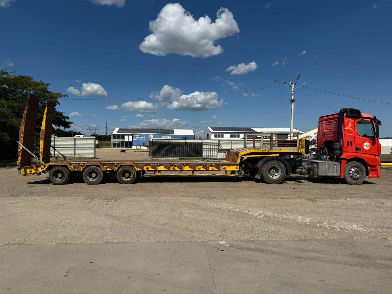 Mercedes-Benz Actros and Trailer ACTM Assembly - Tracteur routier, Semi-remorque surbaissé: photos 3 Mercedes-Benz Actros and Trailer ACTM Assembly - Tracteur routier, Semi-remorque surbaissé: photos 3