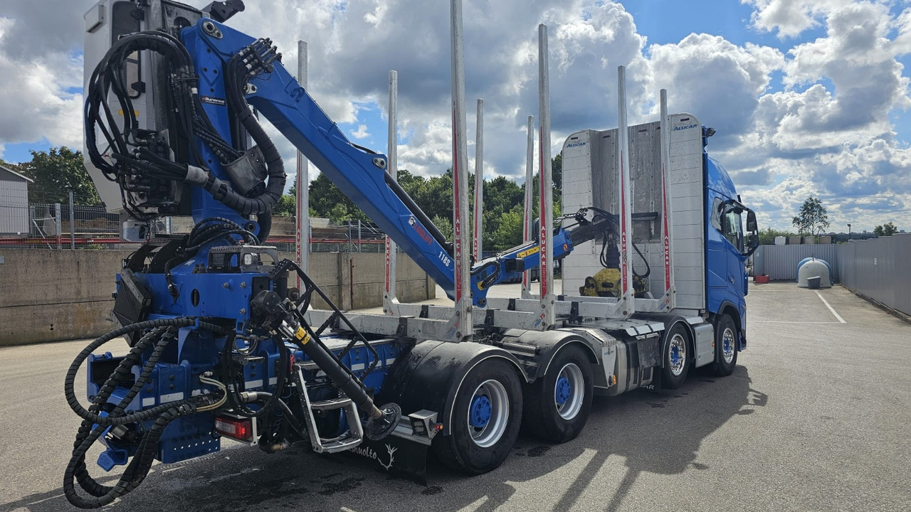 Camion grumier, Camion grue Volvo FH 750 Timber Truck: photos 11