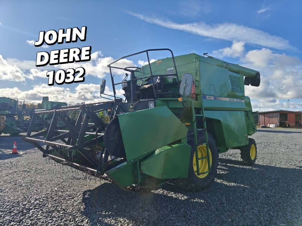 JOHN DEERE 1032 - Moissonneuse-batteuse: photos 1 JOHN DEERE 1032 - Moissonneuse-batteuse: photos 1