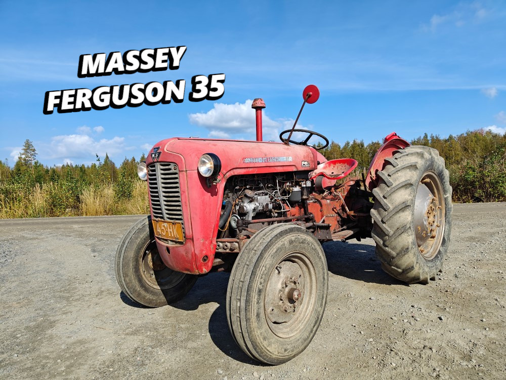 Massey Ferguson 35 traktori alkuperäiskuntoinen, katso video! - Tracteur agricole: photos 1 Massey Ferguson 35 traktori alkuperäiskuntoinen, katso video! - Tracteur agricole: photos 1