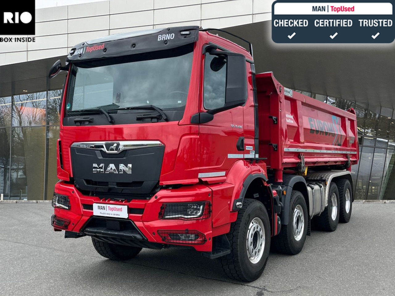 MAN TGS 35.480 8x4 BB CH Euro6 Pritarder Klima AHK ZV - Camion benne: photos 1 MAN TGS 35.480 8x4 BB CH Euro6 Pritarder Klima AHK ZV - Camion benne: photos 1