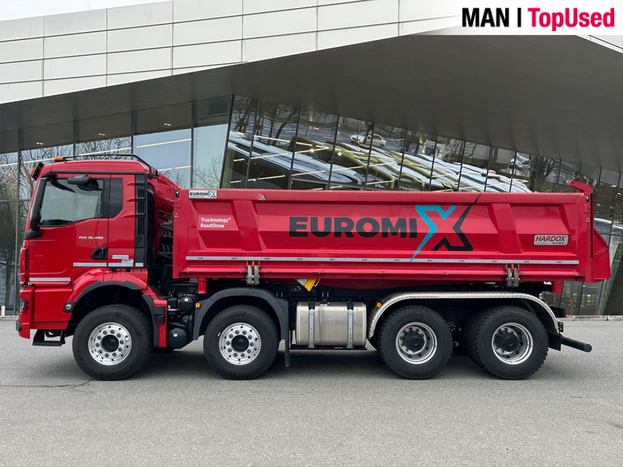 MAN TGS 35.480 8x4 BB CH Euro6 Pritarder Klima AHK ZV - Camion benne: photos 3 MAN TGS 35.480 8x4 BB CH Euro6 Pritarder Klima AHK ZV - Camion benne: photos 3