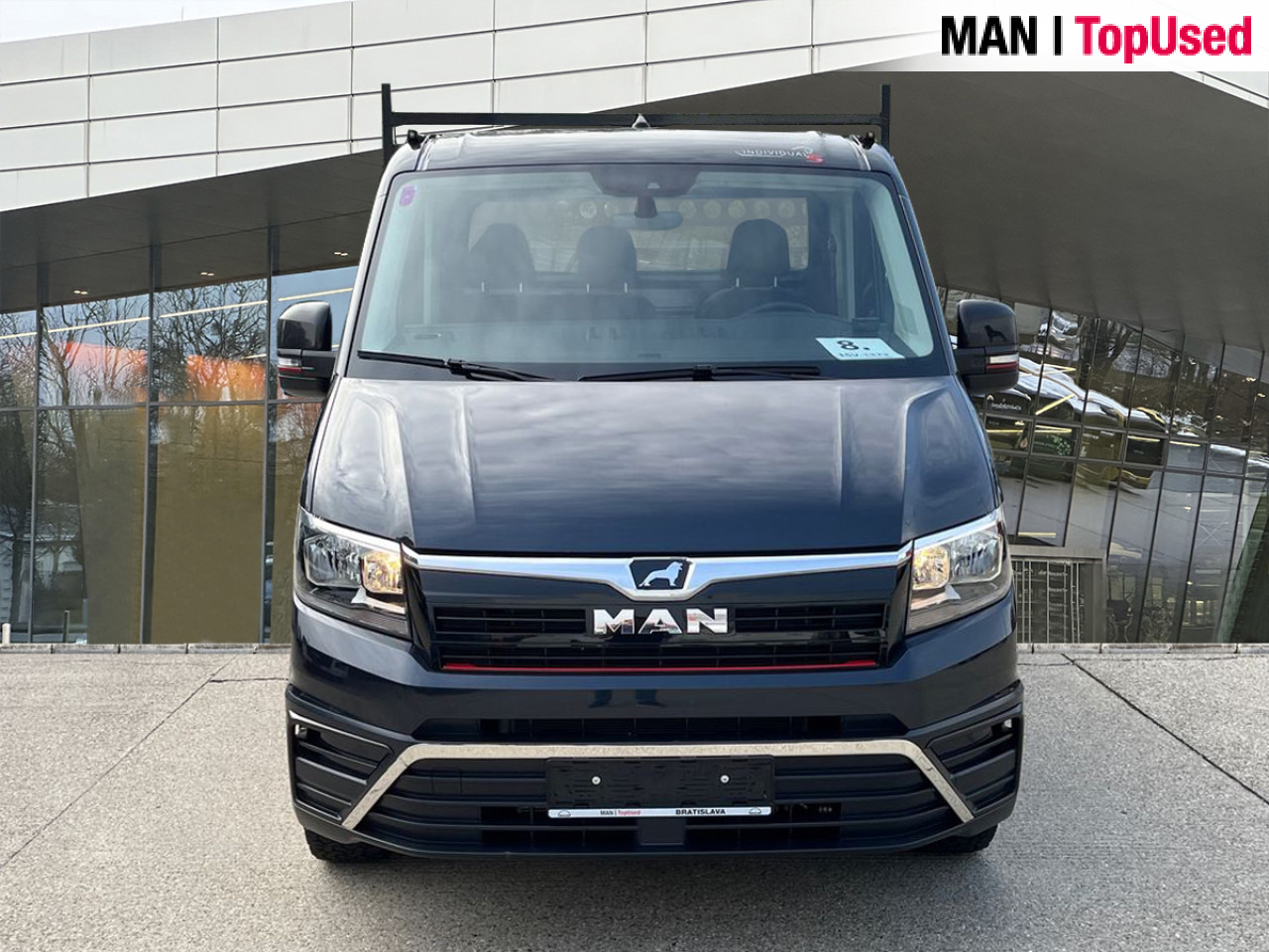 Utilitaire plateau MAN TGE 3.180 4X4 Individual SB, Automatic, Flat bed: photos 9