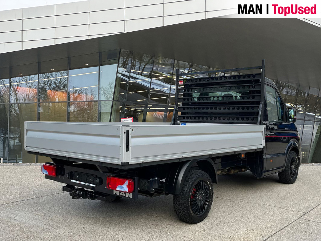 Utilitaire plateau MAN TGE 3.180 4X4 Individual SB, Automatic, Flat bed: photos 13