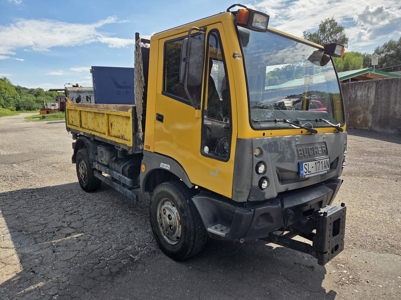 BUCHER BU 150 4x4 3way tipper - Camion benne: photos 3 BUCHER BU 150 4x4 3way tipper - Camion benne: photos 3