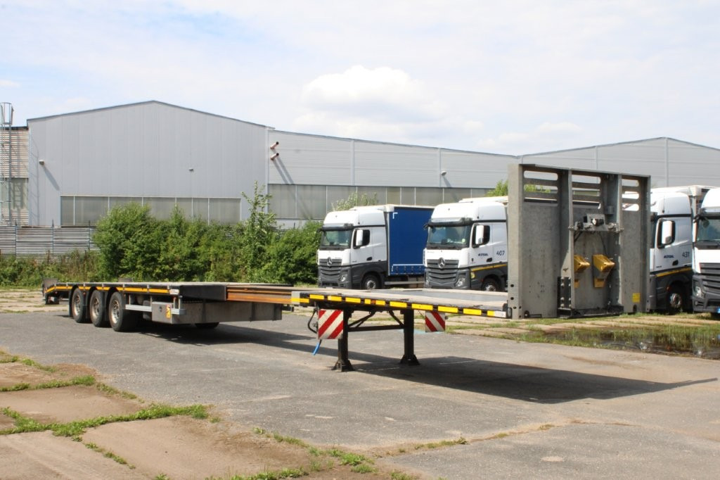 FAYMONVILLE MAX TRAILER MAX 200, ZVEDACÍ, ŘÍZENÁ NÁPRAVA - Semi-remorque plateau: photos 2 FAYMONVILLE MAX TRAILER MAX 200, ZVEDACÍ, ŘÍZENÁ NÁPRAVA - Semi-remorque plateau: photos 2