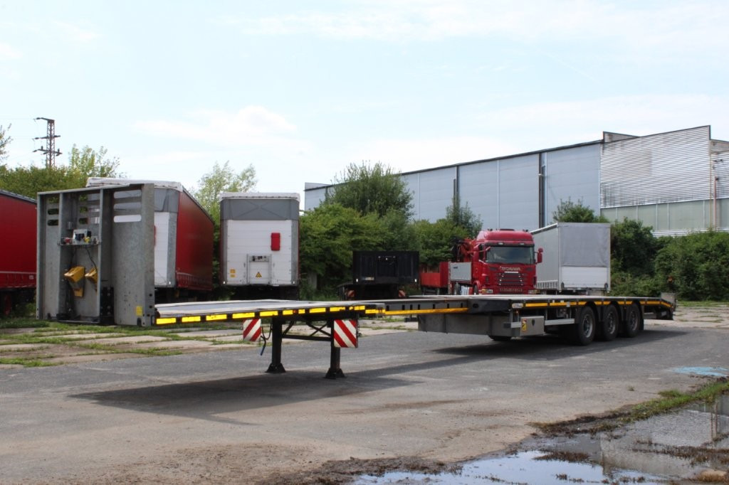 FAYMONVILLE MAX TRAILER MAX 200, ZVEDACÍ, ŘÍZENÁ NÁPRAVA - Semi-remorque plateau: photos 4 FAYMONVILLE MAX TRAILER MAX 200, ZVEDACÍ, ŘÍZENÁ NÁPRAVA - Semi-remorque plateau: photos 4