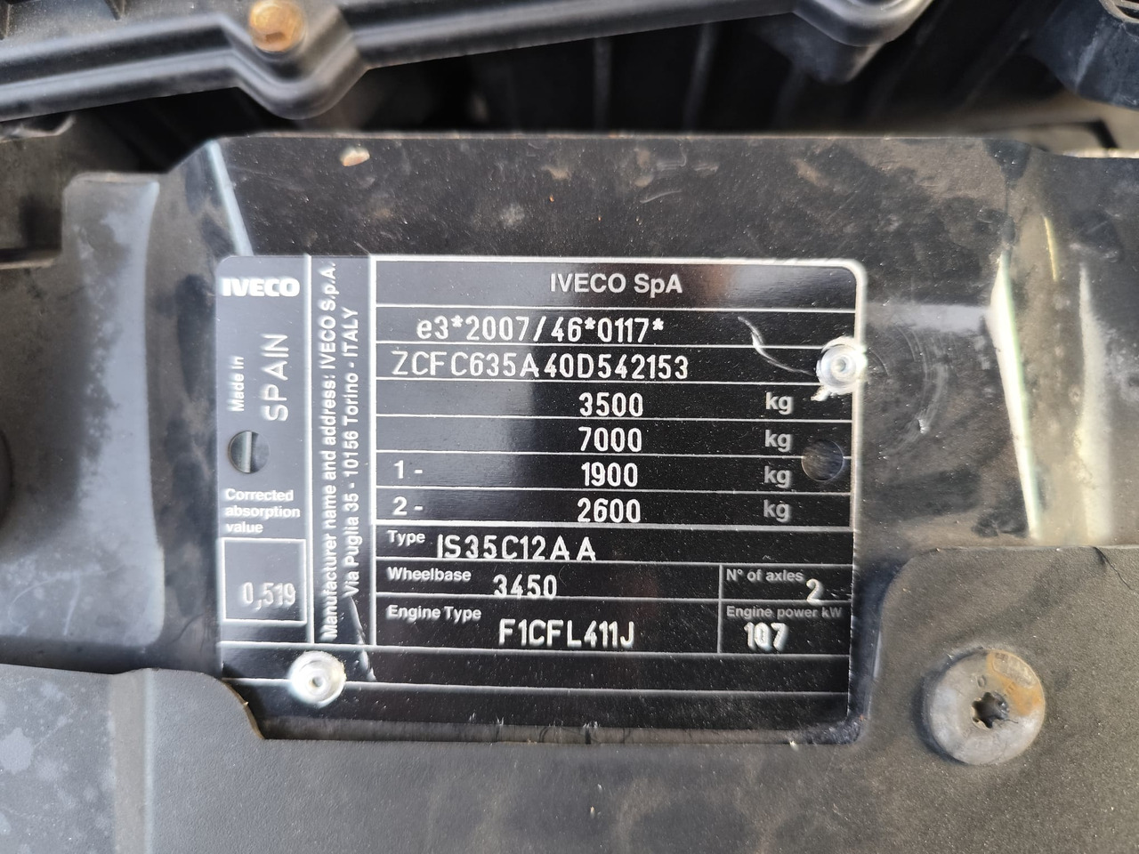 IVECO DAILY 35C15 - Camion grue, Utilitaire benne: photos 2 IVECO DAILY 35C15 - Camion grue, Utilitaire benne: photos 2