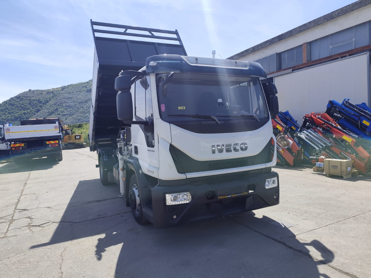Camion benne, Camion grue IVECO EUROCARGO 140-250: photos 33