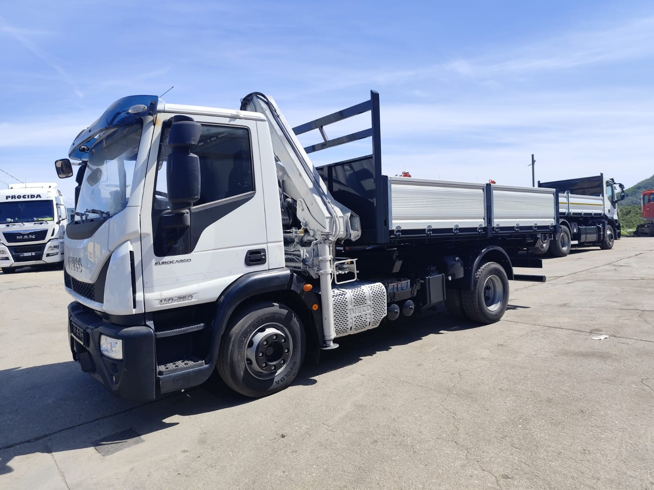 Camion benne, Camion grue IVECO EUROCARGO 140-250: photos 20