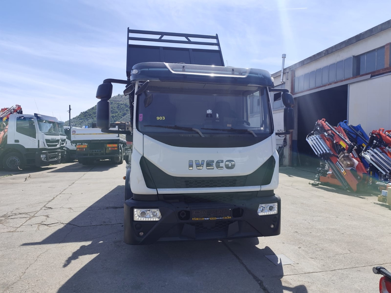 Camion benne, Camion grue IVECO EUROCARGO 140-250: photos 34