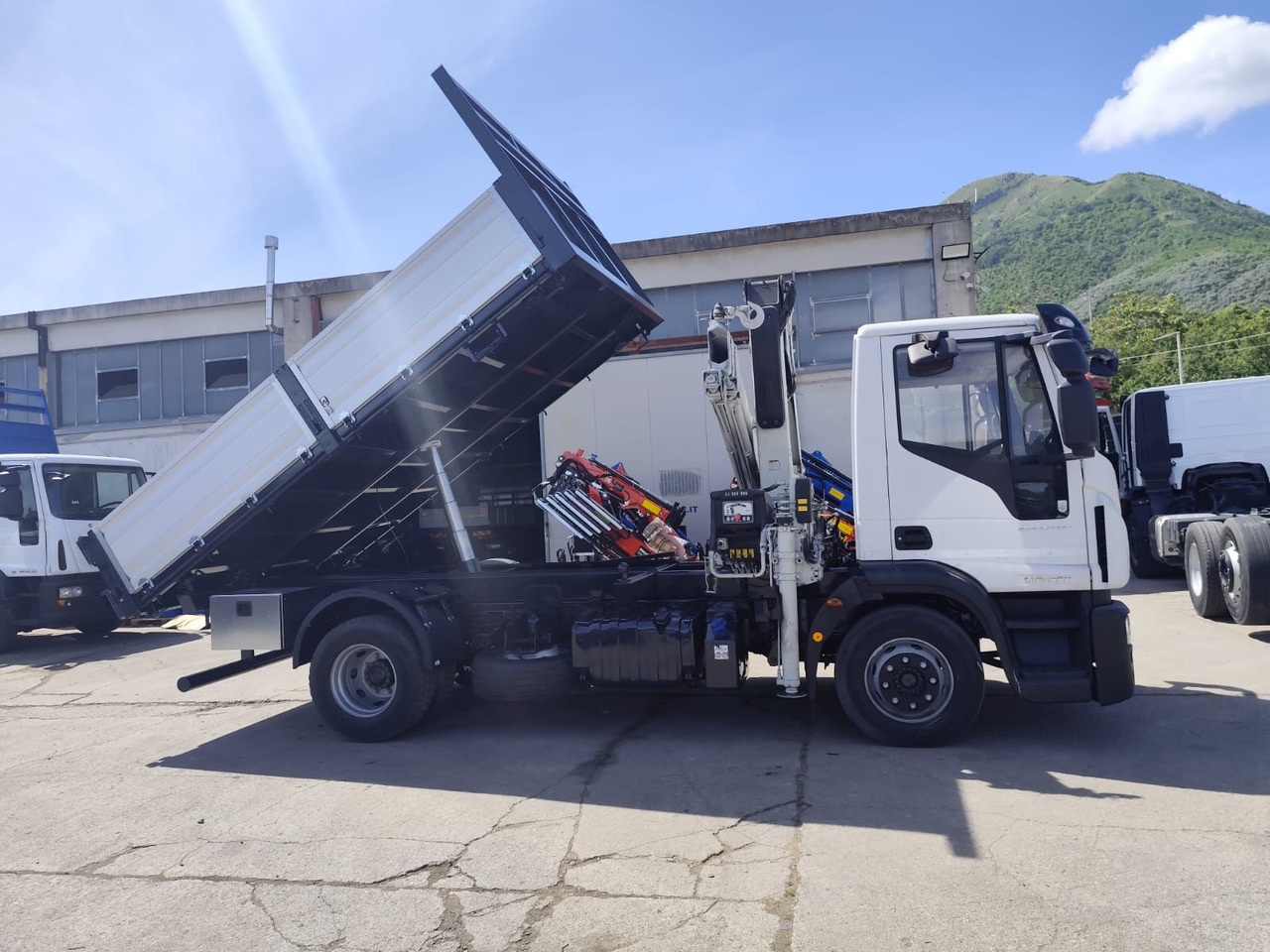 Camion benne, Camion grue IVECO EUROCARGO 140-250: photos 29