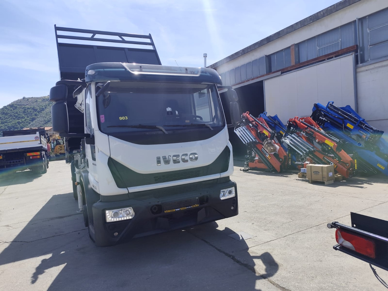Camion benne, Camion grue IVECO EUROCARGO 140-250: photos 35